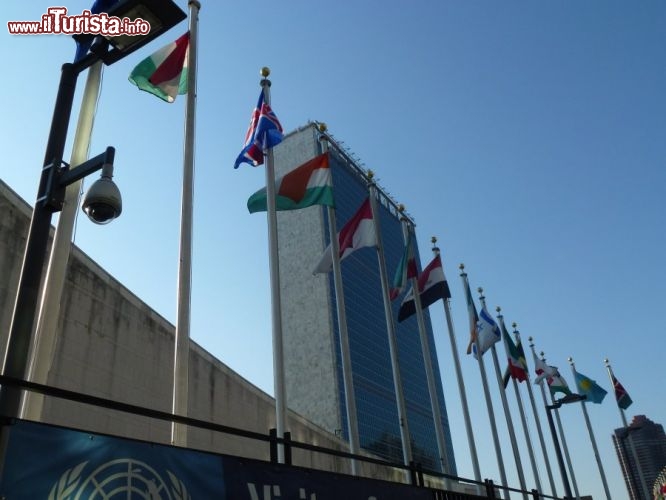 Immagine Facciata del palazzo dell'ONU a New York City