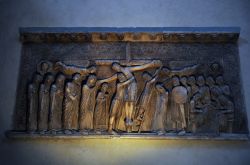 Il famoso bassorilievo di Benedetto Antelemi nel Duomo Parma - E' un capolavoro assoluto di arte goticam scolpito nella seconda metà del 12°secolo