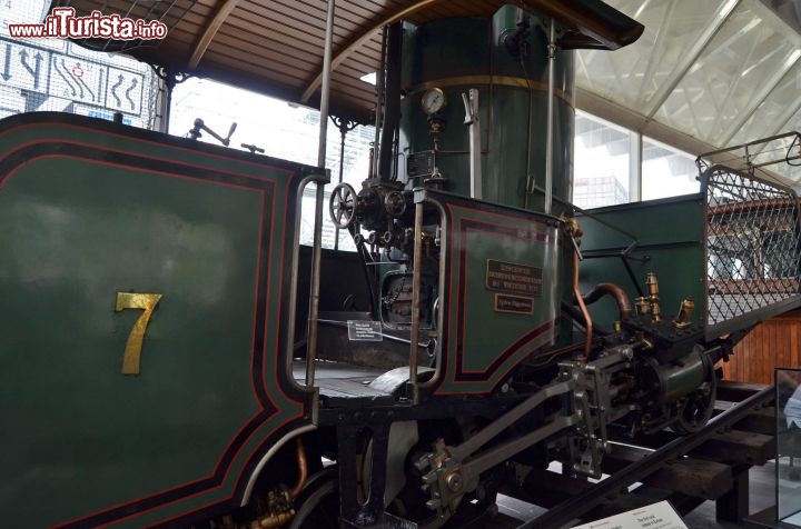 Immagine Locomotiva al Museo Svizzero dei Trasporti