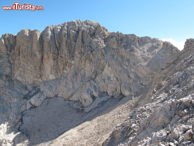 Immagine Ciò che resta del ghiacciaio più meridionale dEuropa