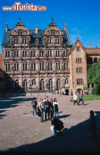 Immagine Scholl Heidelberg cortile davanti all'Ala Friedrich - ©German National Tourist Board