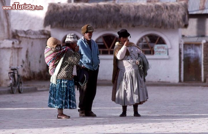 Immagine Abitanti tipici Bolivia -  Foto di Giulio Badini i Viaggi di Maurizio Levi 