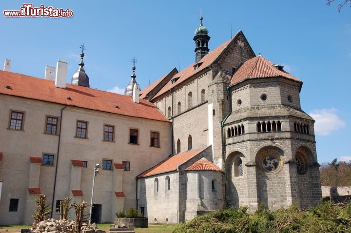 Immagine Abside della Cattedrale di San Procopio a Trebic, Repubblica Ceca. Venne fatta costruire all'inizio del XIII° secolo da Venceslao I° di Boemia  - © Jan Kratochvila / Shutterstock.com