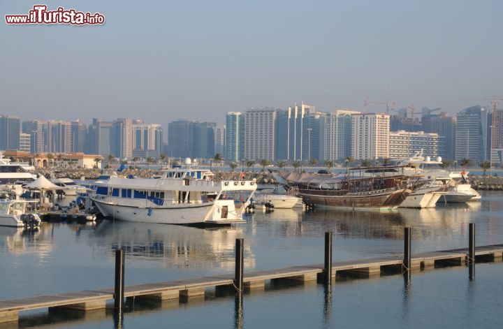 Immagine Nel Porto di Abu Dhabi arrivano navi da crociera e lussuosi yacht - © Philip Lange / Shutterstock.com