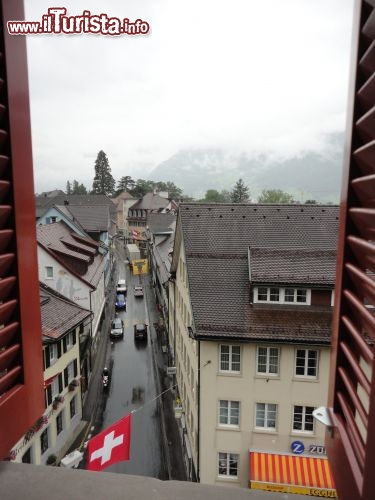 Immagine Altdorf, Svizzera: il panorama dalla finestra della Turmli