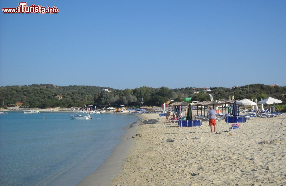 Immagine Amuliani, Grecia: la spiaggia Alikes, siamo nella penisola Calcidica - © dragi.stanojevic63 / Panoramio