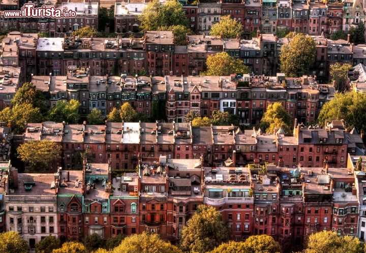 Immagine Veduta aerea sull'architettura di Boston, Massachusetts - © Marcio Jose Bastos Silva / Shutterstock.com