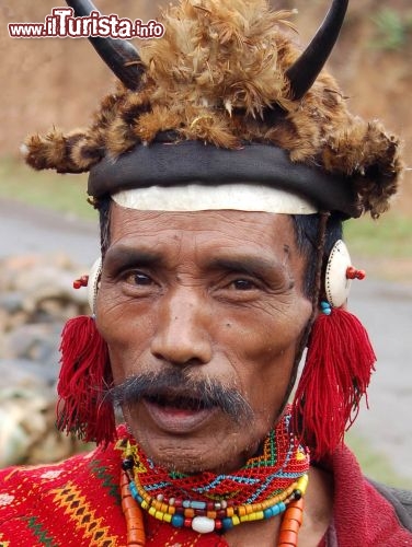Immagine Arunachal Pradesh uomo Naga - Foto di Giulio Badini