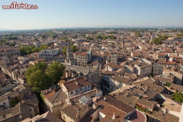 Immagine Avignone Provenza veduta aerea della città della Provenza - Avignon Tourisme, Copyrights Yann de Fareins / Noir d’Ivoire