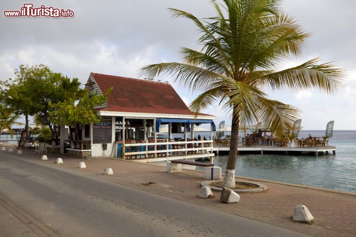 Immagine Bar sul litorale di Kralendijk, l'isola è Bonaire, nei Caraibi meridionali  - © V Devolder / Shutterstock.com