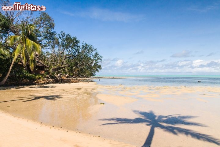 Immagine Bassa marea su una spiaggia di Île Sainte-Marie, una delle più famose mete turistiche in Madagascar - © Pierre-Yves Babelon / Shutterstock.com