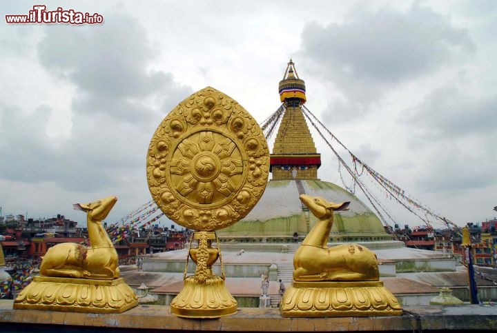 Immagine Bodnat: il Tempio si trova nel Nepal, lo stato a nord dell'India a ridosso della catena dell'Himalaya - Foto di Giulio Badini