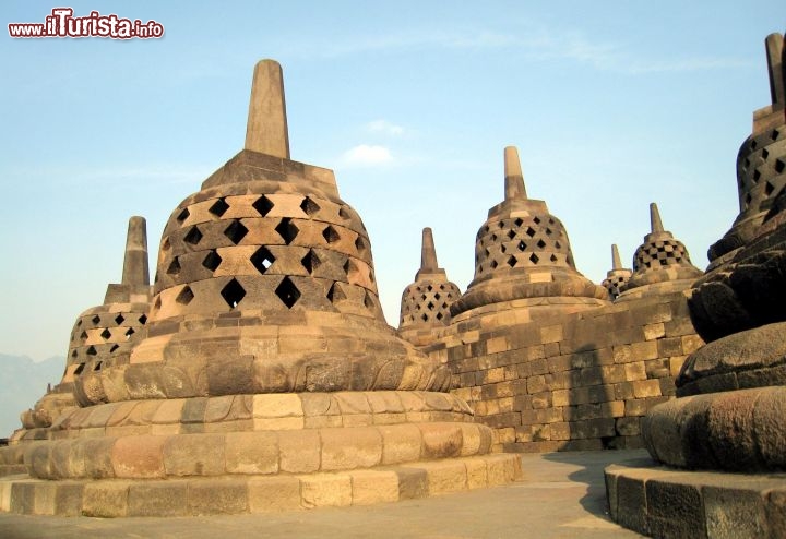 Immagine Borobudur isola Giava Indonesia