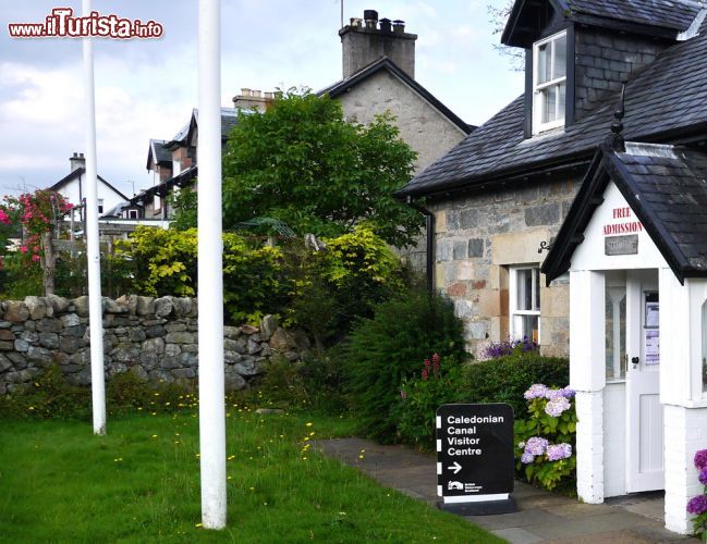 Immagine Gli uffici del Caledonian Canal Heritage Centre in Scozia.