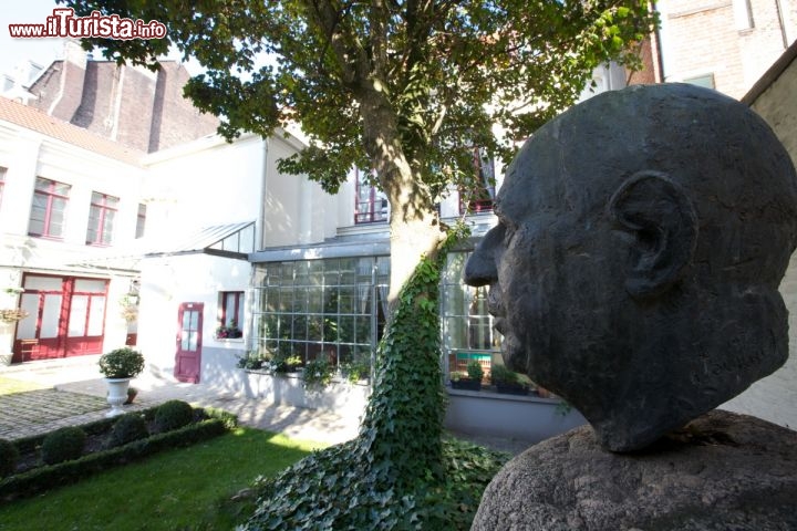 Immagine La casa natale del Generale De Gaulle a Lille, Francia. L'edificio dove nacque il generale francese nel 1890 era la casa dei nonni materni. Divenuto museo aperto al pubblico nel 1983, ogni anno viene visitato da oltre dieci mila persone. Dal 2011 è Casa Illustre di Francia - OT Lille /n© Laurent Ghesquière