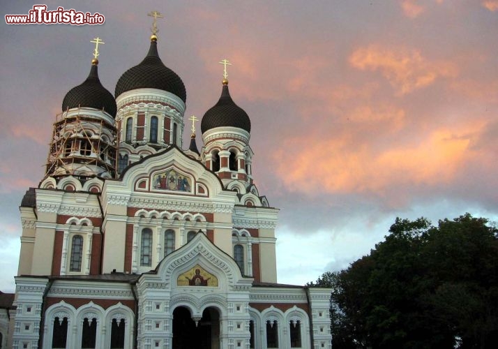 Immagine Cattedrale ortodossa a Tallin, Estonia - Foto di Giulio Badini