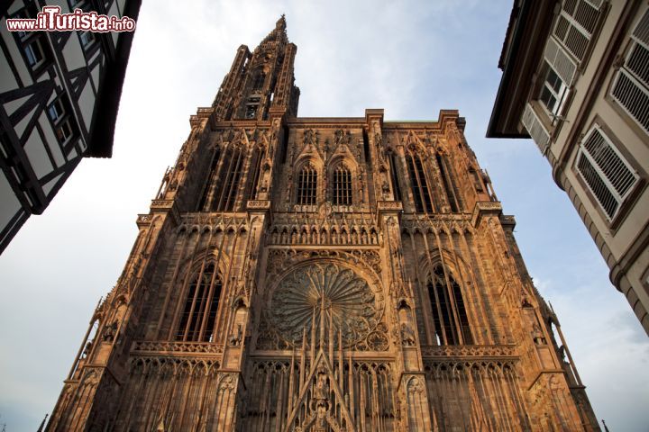 Immagine Cattedrale di Strasburgo, Francia  - Capolavoro di arte gotica che svetta dal cuore della città, la cattedrale di Notre-Dame ha una splendida facciata in arenaria rossa che si accende al tramonto. Simbolo di Strasburgo grazie anche alla sua imponenza, ha vetrate colorate, interno sontuoso e un bell'orologio astronomico.

Poco lontano si può poi visitare il Museé de l’Oeuvre de Notre-Dame, scrigno prezioso delle sculture originali provenienti dalla Cattedrale e di alcune opere uniche di arte alsaziana medievale e rinascimentale. Altri tre musei sono ospitati nel Palais de Rohan, un tempo dimora dei principi-vescovi ed oggi adibito a galleria espositiva, costituito da tre appartamenti di rappresentanza e una vasta collezione di fini ceramiche: si tratta dei musei delle belle arti, museo archeologico e museo delle arti decorative. Prestigiose opere d’arte sono esposte anche al superbo Museé d’Art Moderne: in quella che un tempo era la dogana si trovano riuniti quadri di Klimt, Braque e Rodin; l’antico mattatoio è stato invece trasformato nel Museé Histrorique, ricco di testimonianze delle vicende politiche, economiche e militari che hanno visto Strasburgo protagonista - © Ralf Gosch / Shutterstock.com