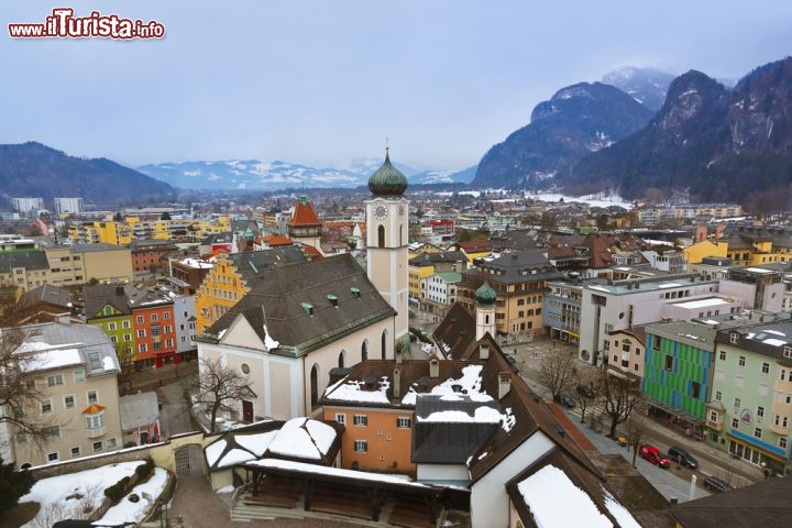 Immagine Panorama del centro di Kufstein in Austria - © Tatiana Popova / Shutterstock.com