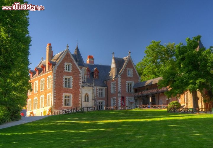 Immagine Il Chateau du Clos-Lucè è un maniero che si trova ad Amboise lungo la Valle della Loira  - © foto Lonard de Serres (Photo voulue par Catherine SM sans retouche)