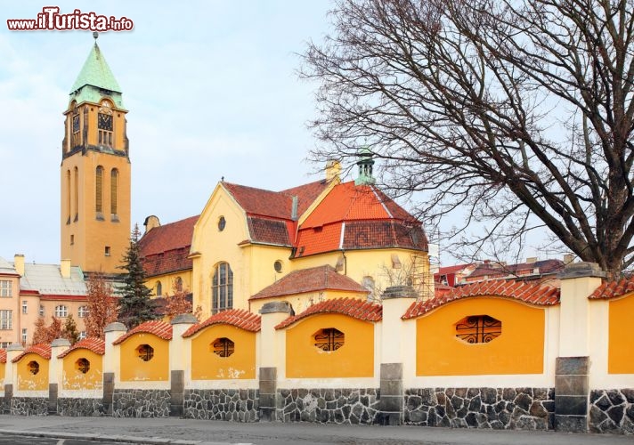 Immagine La chiesa neogotica della Vergine Maria a Pilsen, in Repubblica Ceca - © Kletr / Shutterstock.com