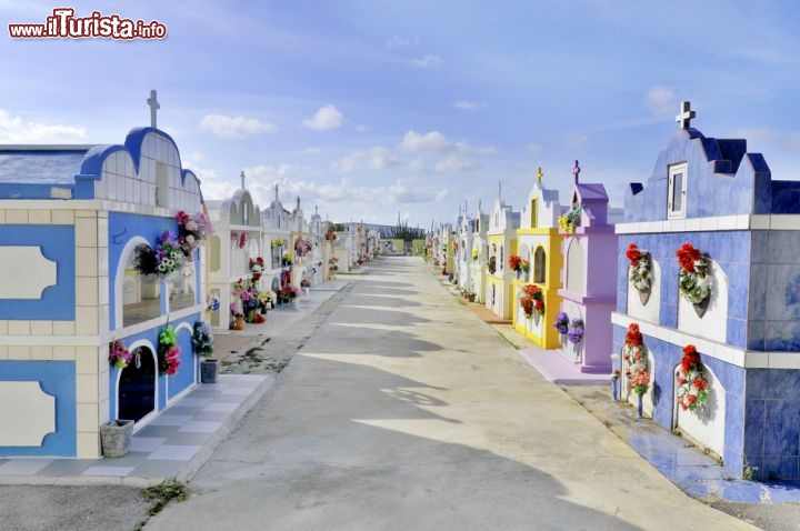 Immagine Cimitero cattolico di Santa Ana, si trova a Noord Aurba - © meunierd / Shutterstock.com