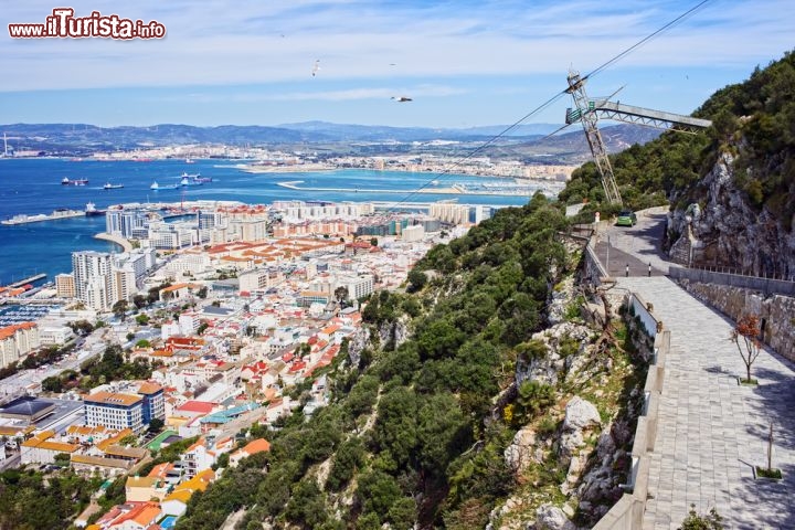 Immagine La città di Gibilterra vista dall'alto - © Artur Bogacki / Shutterstock.com