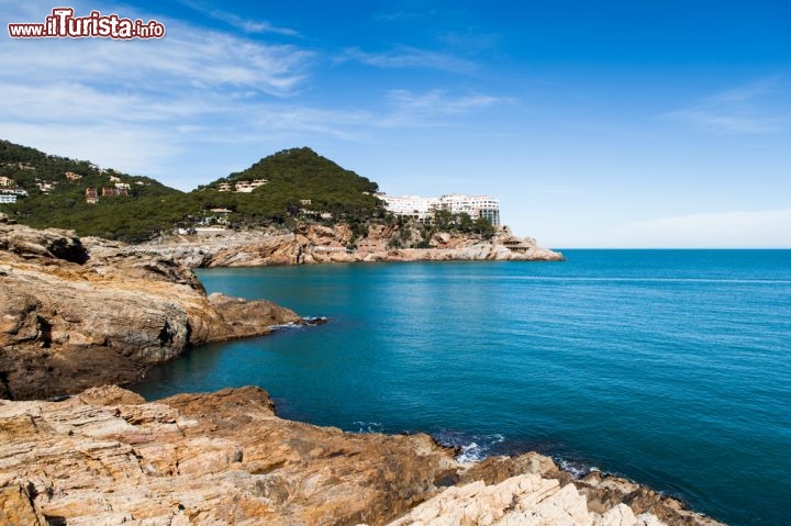 Immagine Costa a nord di Palamos: il Cap Sa Sal e la Cala d'Aiguafreda, una delle più belle di Begur. Siamo in Costa Brava - foto © funkyfrogstock / Shutterstock.com