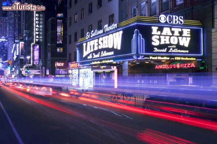 Immagine Ingresso del David Lettermann Late Show di New York, Stati Uniti. Il celebre talk show statunitense trasmesso in terza serata dall'emittente CBS dal 1993 al 2015. Il programma veniva registrato nell'Ed Sullivan Theater di New York  217424200