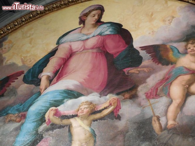 Immagine Dettaglio di un affresco nel Duomo di Volterra - © Giovanni Mazzoni (Giobama)