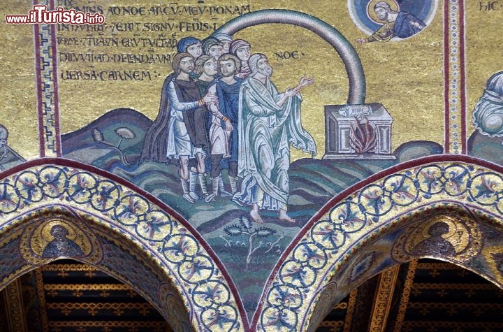 Immagine Duomo di Monreale, un particolare di uno dei mosaici che dovrebbero diventare Patrimonio dell'umanità UNESCO - © VLADJ55 / Shutterstock.com