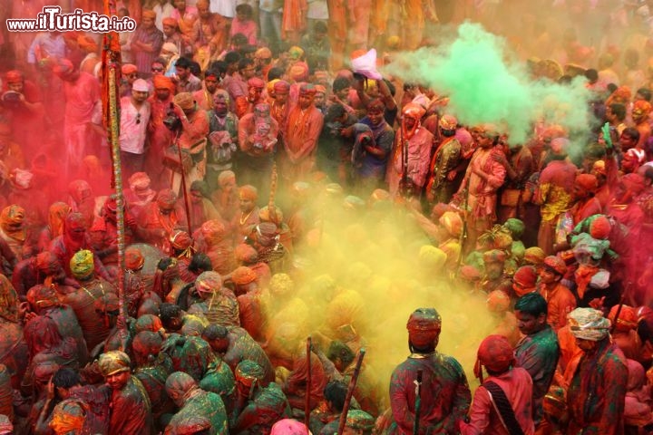 Immagine Festival dei Colori (Holi)  in Uttar Pradesh in India - © AJP / Shutterstock.com