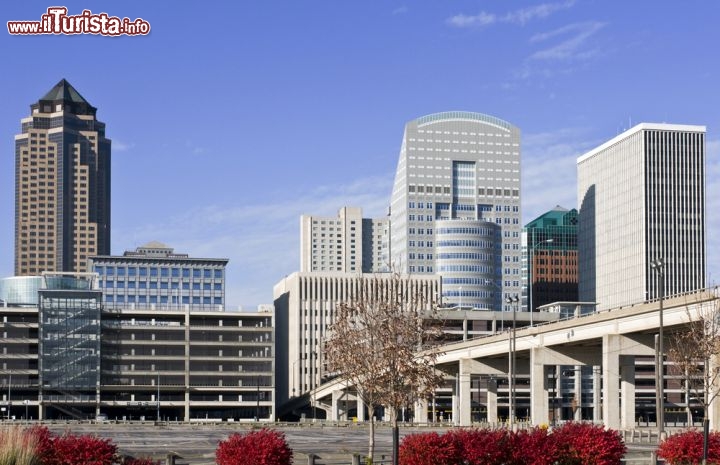 Immagine Fotografia della skyline di Des Moines, la capitale dell'Iowa - © Katherine Welles / Shutterstock.com