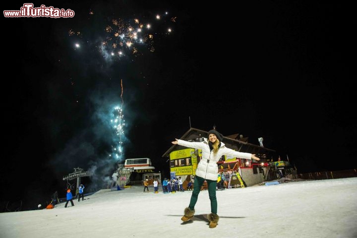 Immagine Fuochi d'artificio al Pian del Crep di Zoldo - © Michela Garosi / TheTraveLover.com