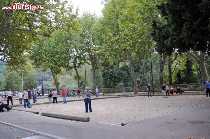 Immagine Gioco delle bocce a Villeneuve Loubet (Francia)