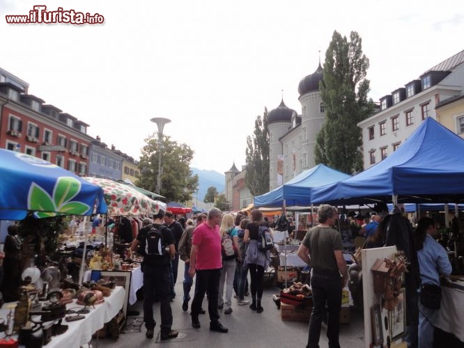 Immagine Hauptplatz a Lienz (Austria), durante il Mercato dell'artigianato