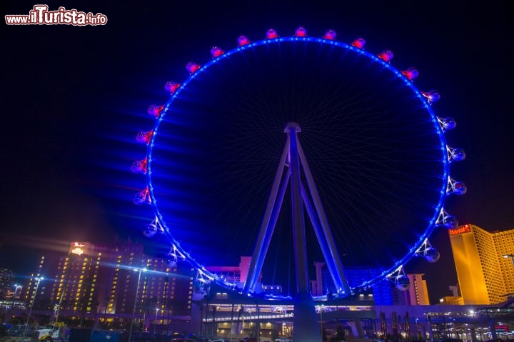 Immagine High Roller Observation Wheel, a Las Vegas la ruota panoramica più grande del mondo - © Kobby Dagan / Shutterstock.com