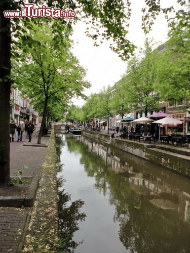 Immagine I tranquilli canali del centro di Delft