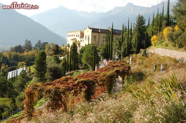 Immagine I Giardini di Sissi Merano a Castel Trauttmansdorff Merano Autunno - cortesia foto www.trauttmansdorff.it