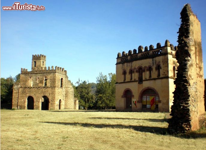 Immagine Il castello di Gondar sulla via Storica Etiopia -  Foto di Giulio Badini