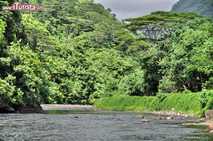 Immagine Il fiume Papenoo il piu grande di Tahiti e della Polinesia Francese