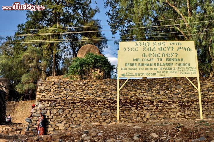 Immagine Ingresso Debran Birhan Selassie, la chiesa di Gondar in Etiopia
