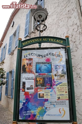 Immagine Ingresso del villaggio francese di Villeneuve Loubet