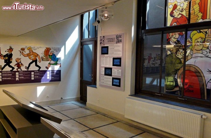 Immagine Interno del Marc Sleen Museum di Bruxelles, la capitale del Belgio. Il museo è dedicato alle opere del disegnatore che creè le Avventure di Nero & Co. - © www.marc-sleen.be