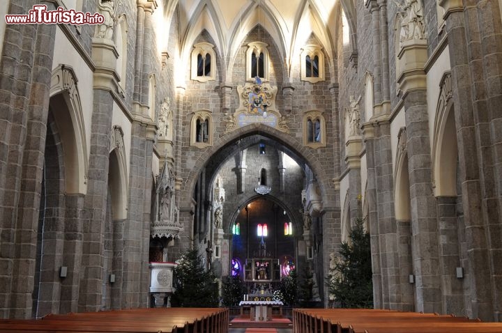 Immagine Interno gotico della Basilica di Trebic, Repubblica Ceca - © Karel Gallas / Shutterstock.com