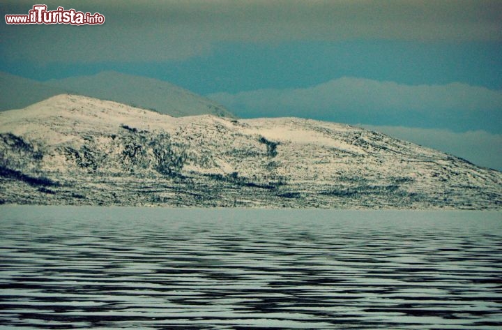 Immagine Lago ad Abisko (Tornetransk) ad inizio marzo in  Svezia
