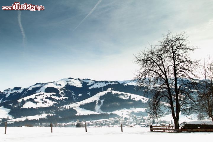 Immagine Le piste sci di Kirchberg in Tirol (Austria) fanno parte del comprensorio di Kitzbuhel  - © meikesen / Shutterstock.com