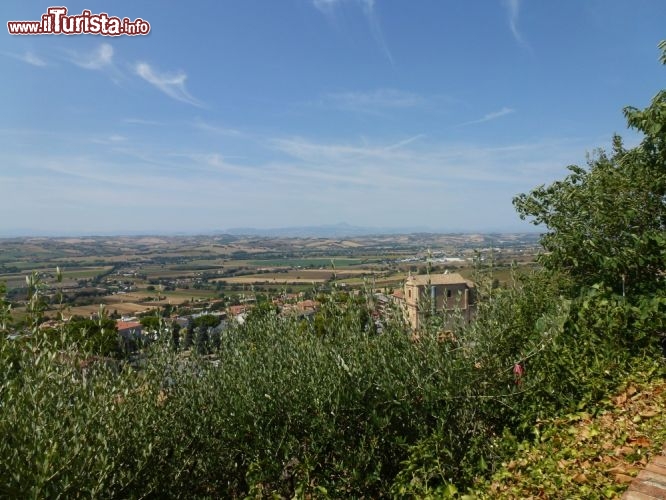 Immagine Vista sui Monti Sibillini da Castelfidardo