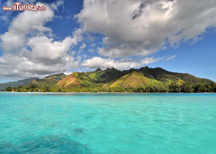 Immagine L'isola di Moorea fotografata dalla sua laguna