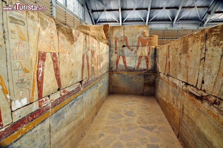 Immagine Museon Nazionale di Khartoum il tempio egiziano di Buhen, ricostruito dopo essere stato spostato prima che venisse alluvionato dal lago Nasser - © Enrico Montanari