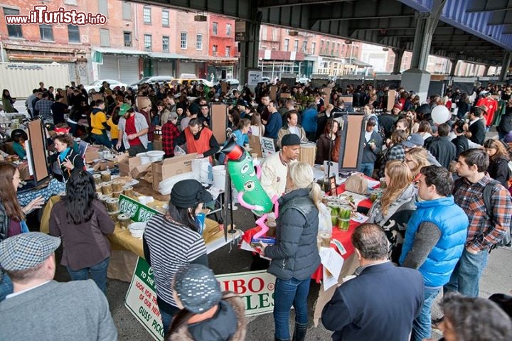 Immagine New Amsterdam market a New York City, Stati Uniti. Uno dei più frequentati mercati alimentari della città americana - © N.A.M.